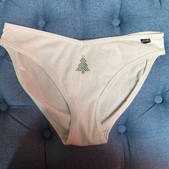 2 PINK Christmas Bikini and Cheekster Style Underwear - Picture 2 of 7